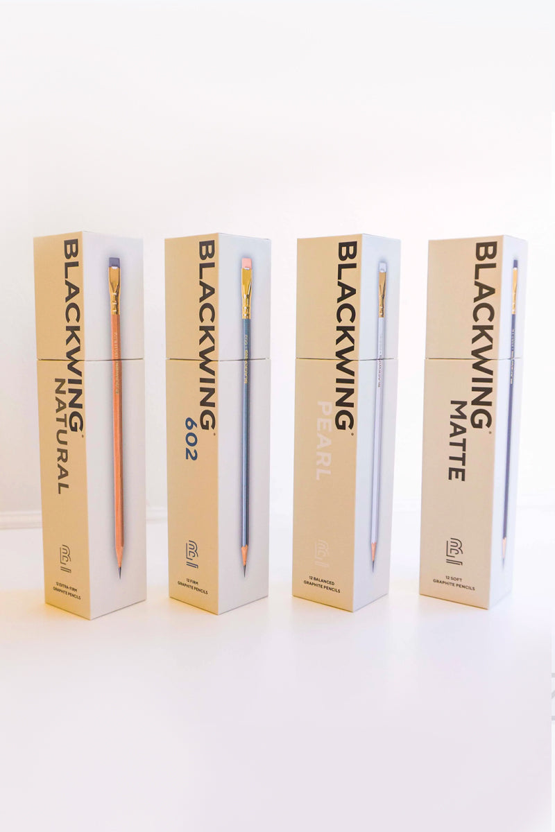Blackwing matte set of 12 soft graphite pencils 