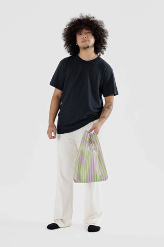 Baby BAGGU Avocado Candy Stripe