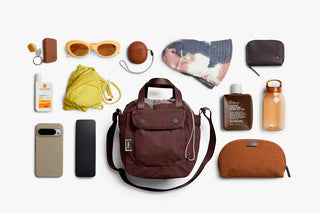 Bellroy Cinch Bucket Bag Burgundy