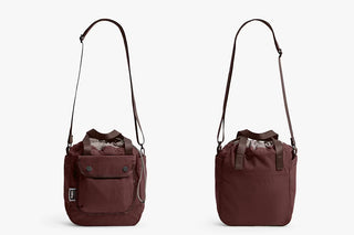 Bellroy Cinch Bucket Bag Burgundy