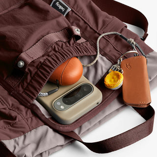 Bellroy Cinch Bucket Bag Burgundy