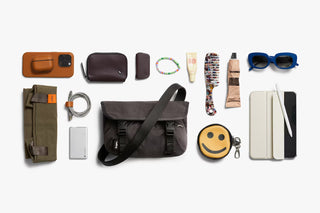 Bellroy Cinch Mini Messenger Charcoal