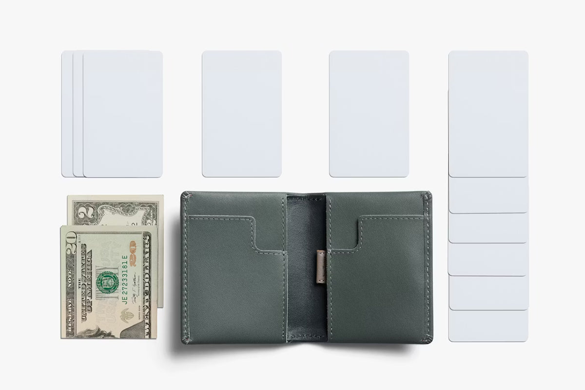 thin wallets bellroy Bellroy Slim Sleeve Wallet Everglade