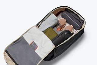bellroy backpack with luggage pass through Bellroy Transit Workpack 20L Midnight – Omoi Life Goods