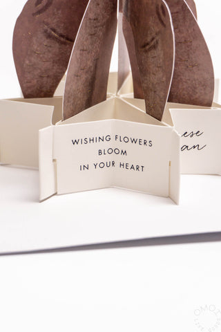 Blooming Chinese Banyan Pop-Up Card
