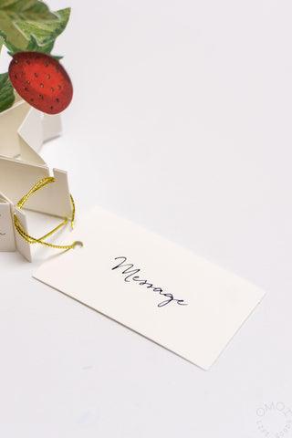 Blooming Strawberry Pop-Up Mini Card