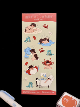 Candy Apple Comics Heatwave Sticker Sheet