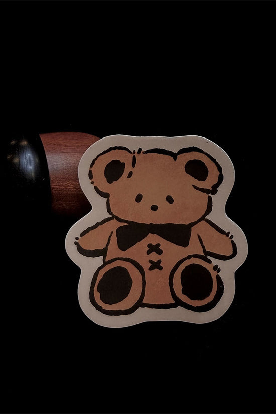 Candy Apple Comics Mr. Bear Vinyl Sticker