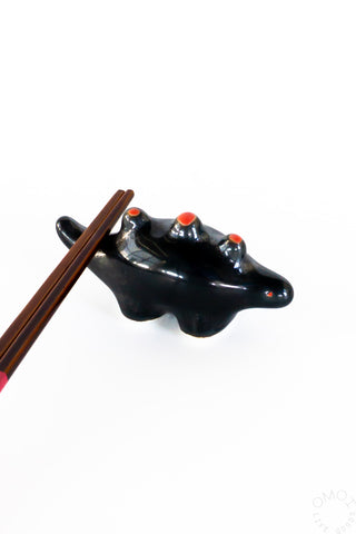 Ceramic Dinosaur Chopstick Rest