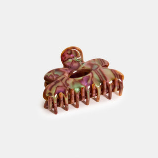 Decorative hair clip on a white background