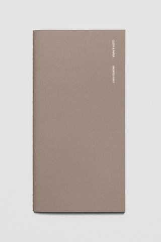 Cloth & Paper A5 Slim Travel Notebook Daily Lined
