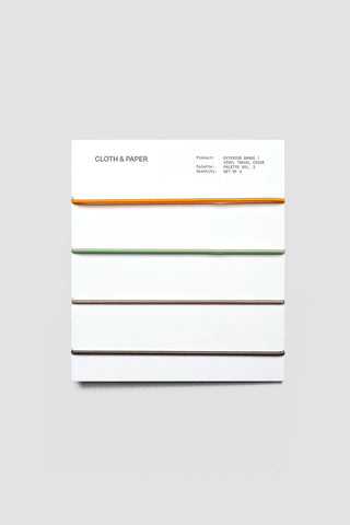 Cloth & Paper Vinyl Travel Cover Exterior Bands Palette Vol. 2