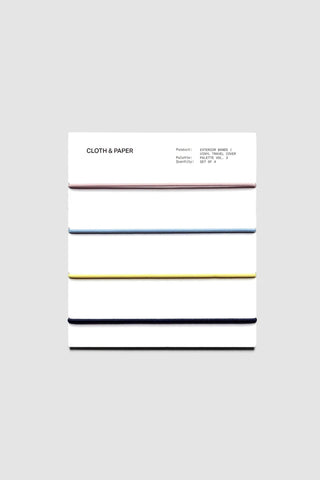 Cloth & Paper Vinyl Travel Cover Exterior Bands Palette Vol. 3