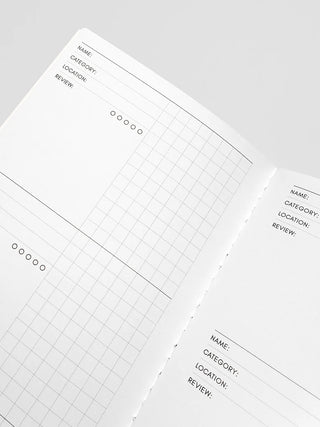 Cloth & Paper A5 Slim Travel Notebook Experience Tracker