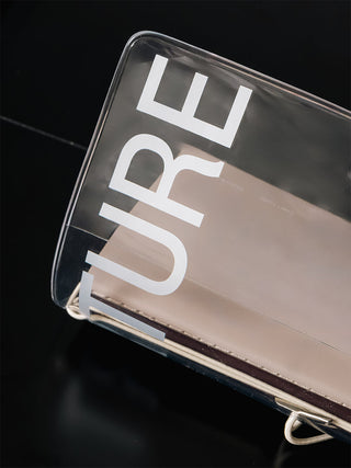 Cloth & Paper Aperture A5 Slim Travel Notebook Cover Clear Vinyl