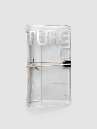 Cloth & Paper Aperture Pocket Plus Travel Notebook Cover Clear Vinyl