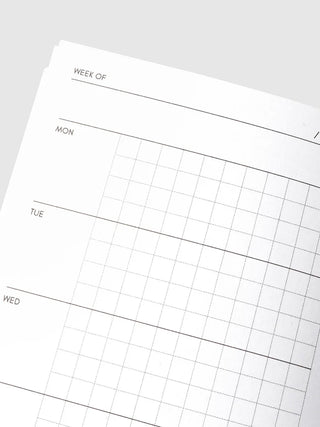 Cloth & Paper Pocket Plus Travel Notebook Weekly Graph