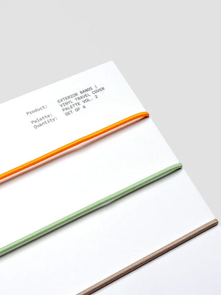 Cloth & Paper Vinyl Travel Cover Exterior Bands Palette Vol. 2