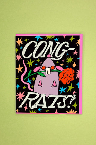 Cong-Rats Card