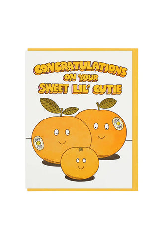 Congratulations on Your Lil' Cutie Card
