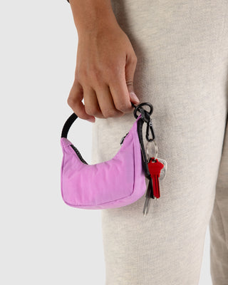 BAGGU Crescent Bag Charm Peony