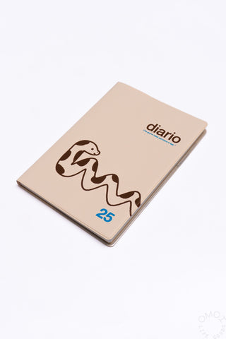 DELFONICS 2024-2025 Snake B6 Weekly + Memo Planner Cream