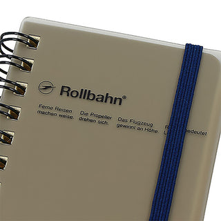 DELFONICS Rollbahn CLEAR  Pocket Memo Notebook Grey