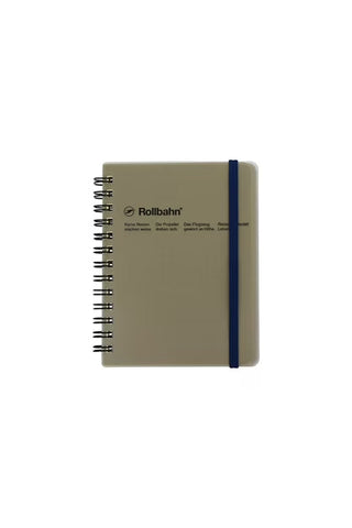 DELFONICS Rollbahn CLEAR  Pocket Memo Notebook Grey