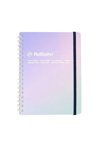 DELFONICS Rollbahn Large Spiral Notebook Metallic Polarized