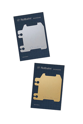 DELFONICS Rollbahn Metal Bookmark