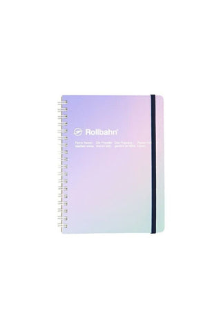 DELFONICS Rollbahn Pocket Memo Spiral Notebook Metallic Polarized