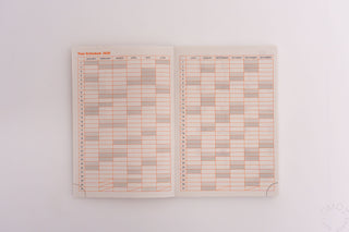 DELFONICS 2024-2025 A6 Weekly Block Planner Shiba Inu