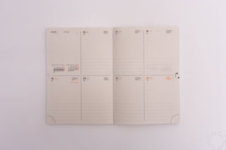 DELFONICS 2025 A6 Weekly Block Planner Shiba Inu