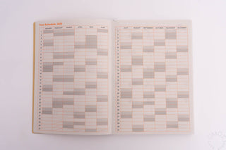 DELFONICS 2024-2025 B6 Weekly + Memo Planner Berg Night