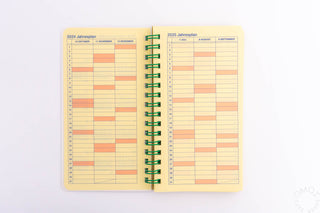 DELFONICS 2024-2025 Rollbahn Snake Slim Monthly Planner