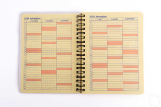 DELFONICS 2024-2025 Rollbahn Large Monthly Planner Calm Night