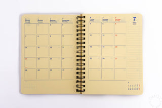 DELFONICS 2024-2025 Rollbahn Molto Buono Large Monthly Planner Ramen