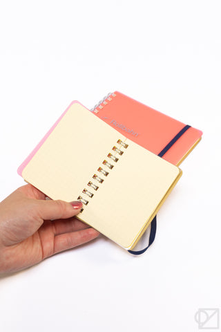 DELFONICS Rollbahn CLEAR Notebook Pink