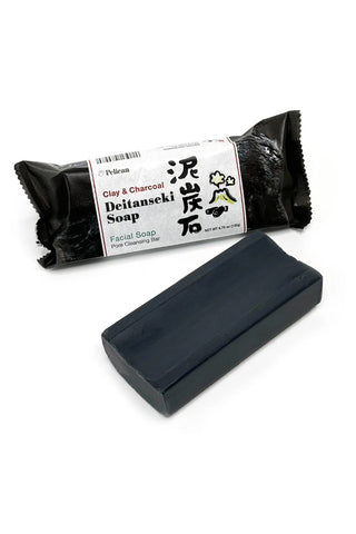 Deitanseki Clay & Charcoal Facial Cleansing Bar 135g