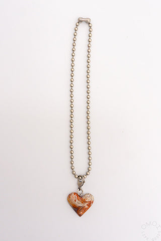 Dragon's Garden Heart Station Necklace