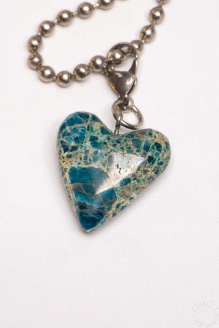 Dragon's Garden Heart Station Necklace