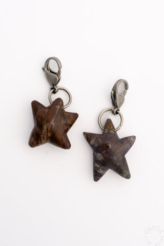 Dragon's Garden Wonky Star Charm