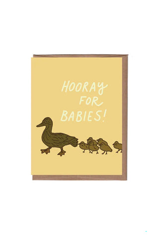 Duckling Babies Greeting Card
