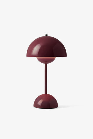 Flowerpot Portable Table Lamp VP9 Dark Plum