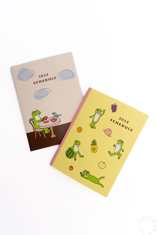 Frog Time 2025 Monthly A6 Planner