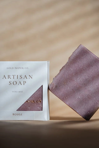 GOLD+WATER CO. Handcrafted Soap Rouge