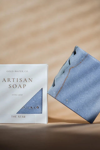 GOLD+WATER CO. Handcrafted Soap the Star