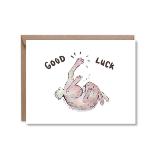 Good Luck Rabbit Card