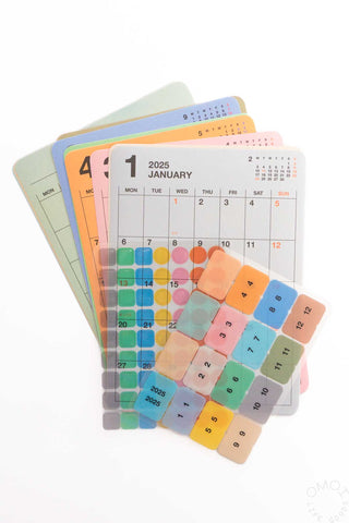 2025 Custom Diary Stickers Colors