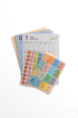 2025 Custom Diary Stickers Colors